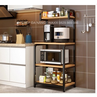 Kệ Bếp Đa Năng, Kệ Lò Vi Sóng Để Nồi Nướng, Nồi Chiên Không Dầu DMAXX