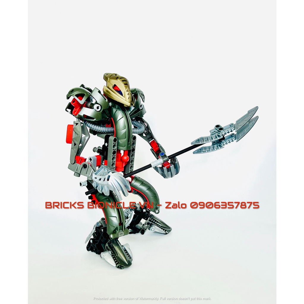 LEGO BIONICLE - ĐỒ CHƠI XẾP HÌNH LEGO BIONICLE - MAKUTA with GOLDEN MASK 8593 - CHÚA TỂ BÓNG TỐI