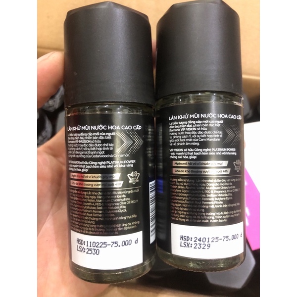 Lăn khử mùi nam Romano VIP 50ml