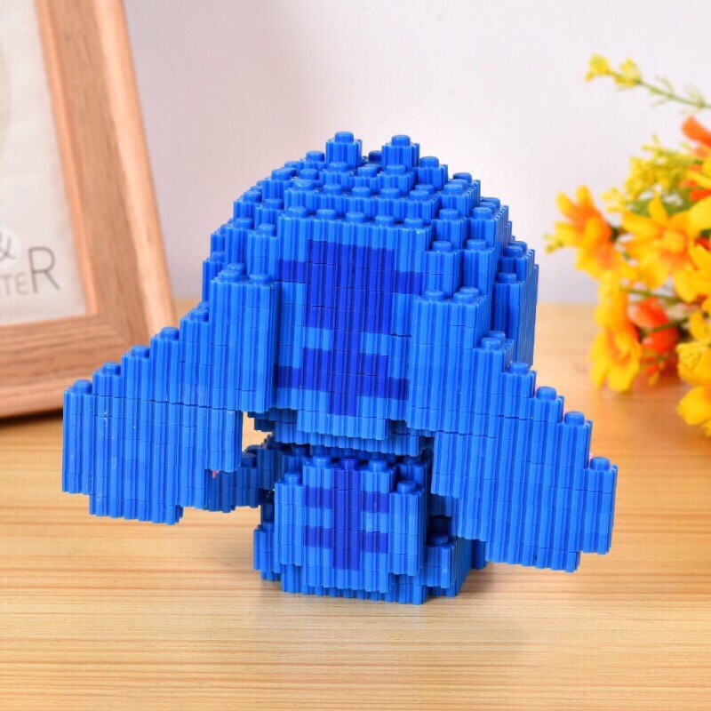 (Có Sẵn) xếp hình nanoblocks linkgo Stitch 2 mẫu Lego Hãng HC MAGIC nano block cho bé màu hồng - màu xanh