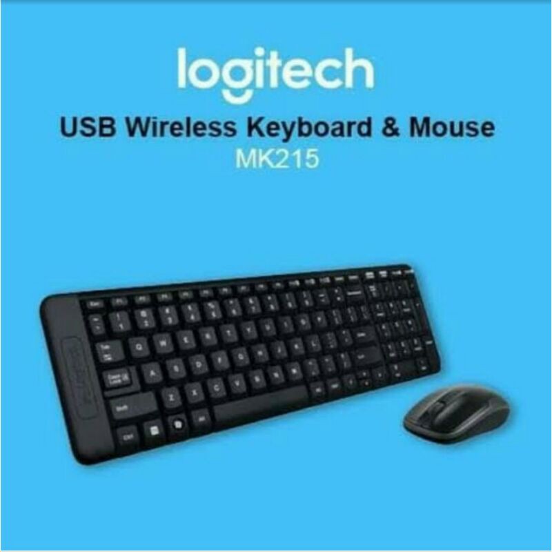 Bàn Phím Không Dây Logitech Mk215 / Mk 215