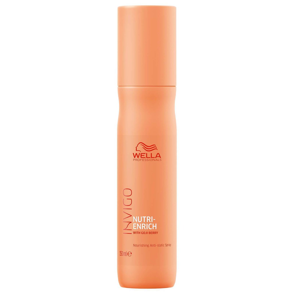 Xịt dưỡng xả khô làm mềm mượt Wella INVIGO Nutri Enrich Nourishing Anti-Static Spray 150ml