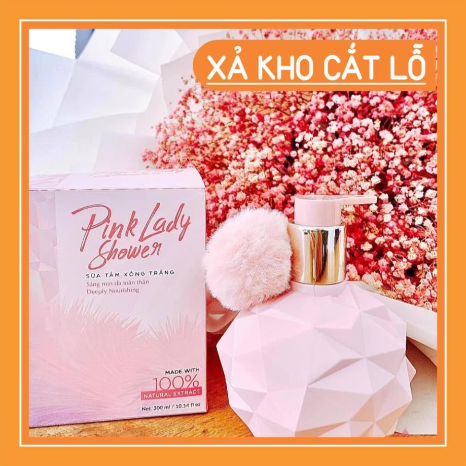 Fdf SỮA TẮM XÔNG TRẮNG PINK LADY SHOWER 300ML