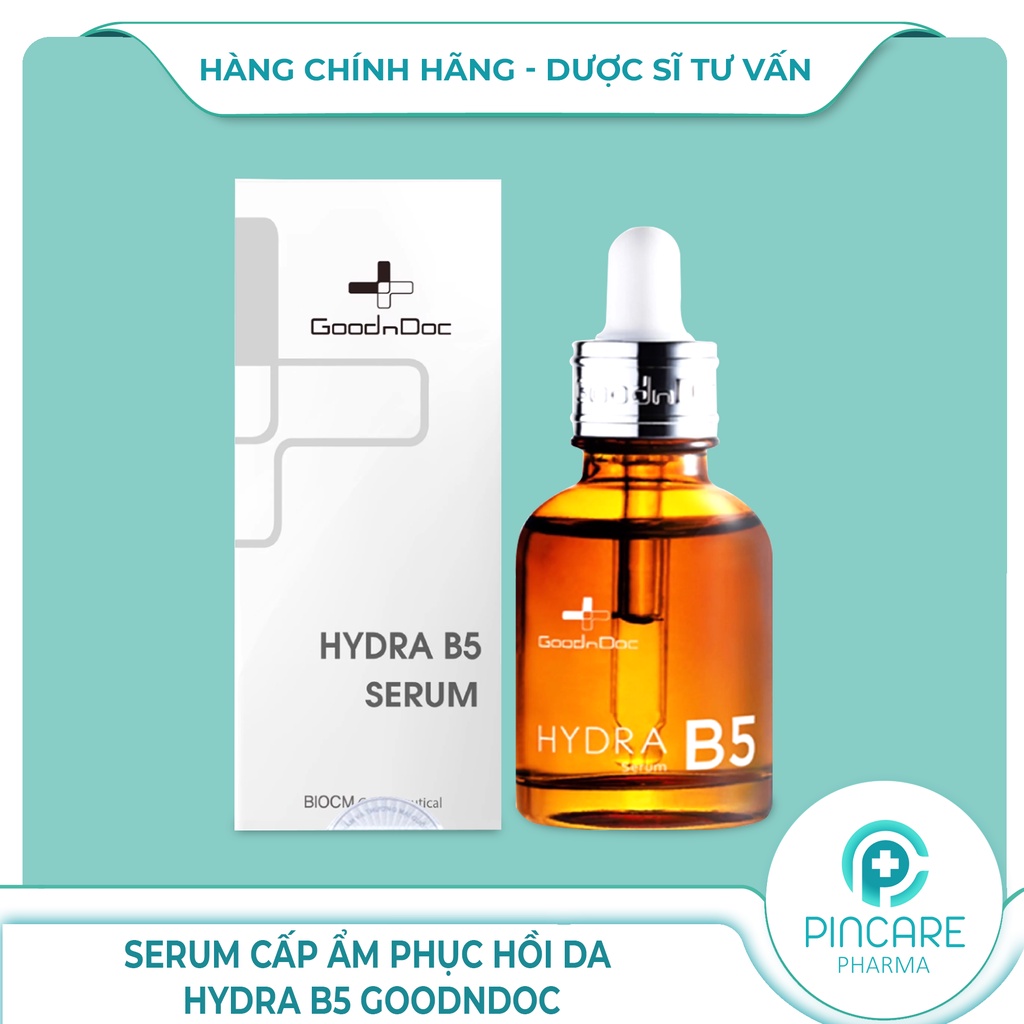 Serum B5 GoodnDoc, Serum Cấp Âm Và Phục Hồi Da Hydra B5 GoodnDoc - Hàng Chính Hãng - Nhà Thuốc PinCare