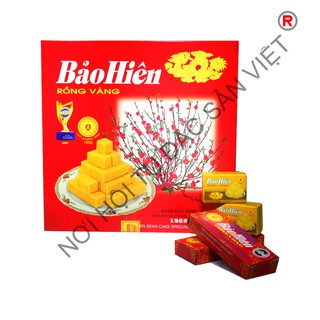 Bánh đậu xanh bảo hiên rồng vàng - hộp 300g - đặc sản hải dương