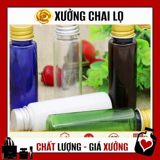 Chai Chiết Mĩ Phẩm ❤ TOP GIÁ RẺ ❤ Chai nhựa pet 30ml/20ml nắp vặn nhôm chiết mỹ phẩm, dược phẩm , phụ kiện du lịch