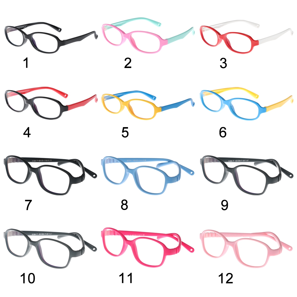 Kính Mát Gọng Mềm Chống Ánh Sáng Xanh Cho Bé