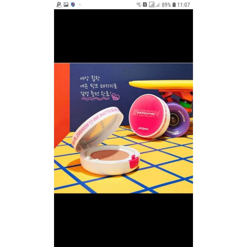 Phấn nước PERIPERA INK MATTE BLUR CUSHION SPF50