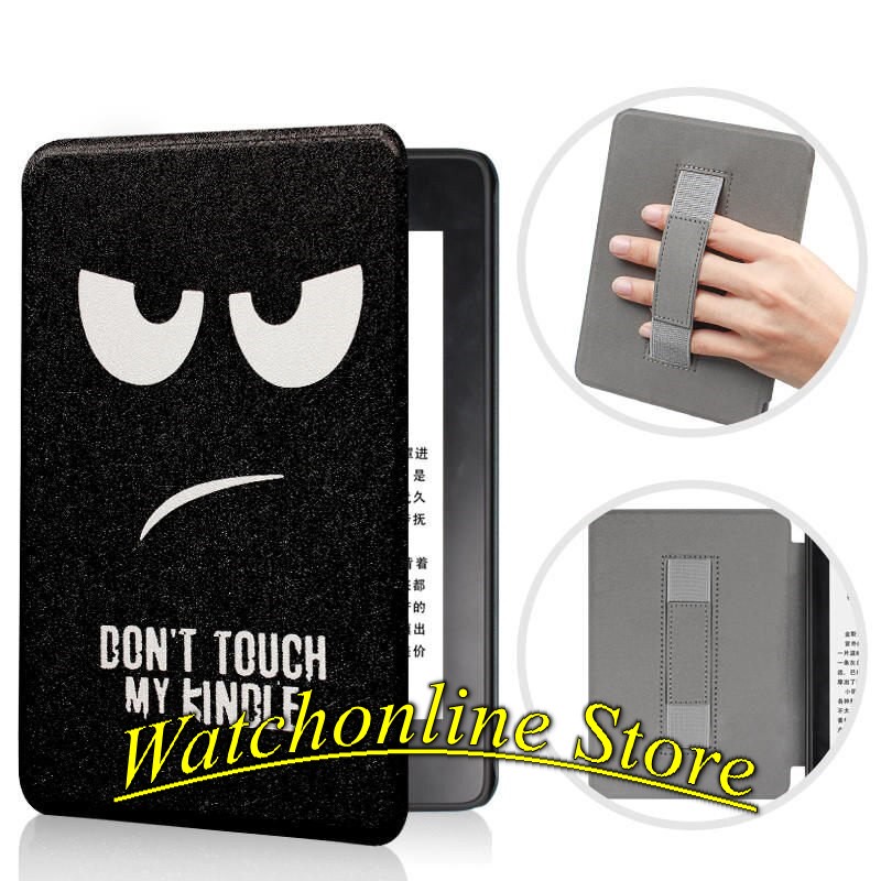 Bao da All-New Kindle Paperwhite 5 2021 6.8&quot; họa tiết đẹp mắt (có đai xỏ ngón)