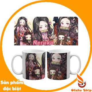 Cốc sứ, Ly sứ in hình Anime Kimetsu No Yaiba - Nezuko