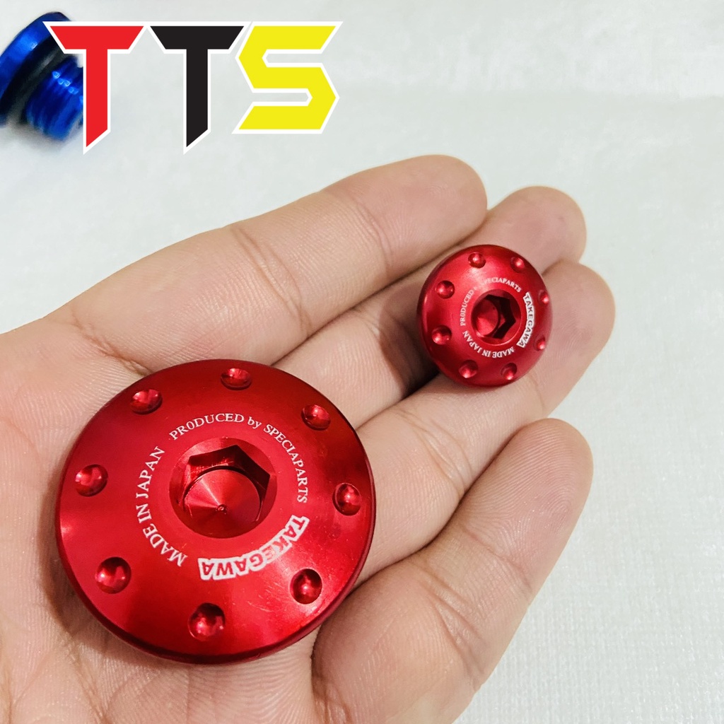 Ốc mâm lửa, ốc nắp nhớt TAKAGEWA sử dụng cho xe HONDA WAVE, DREAM, FUTURE, WINNER, SONIC