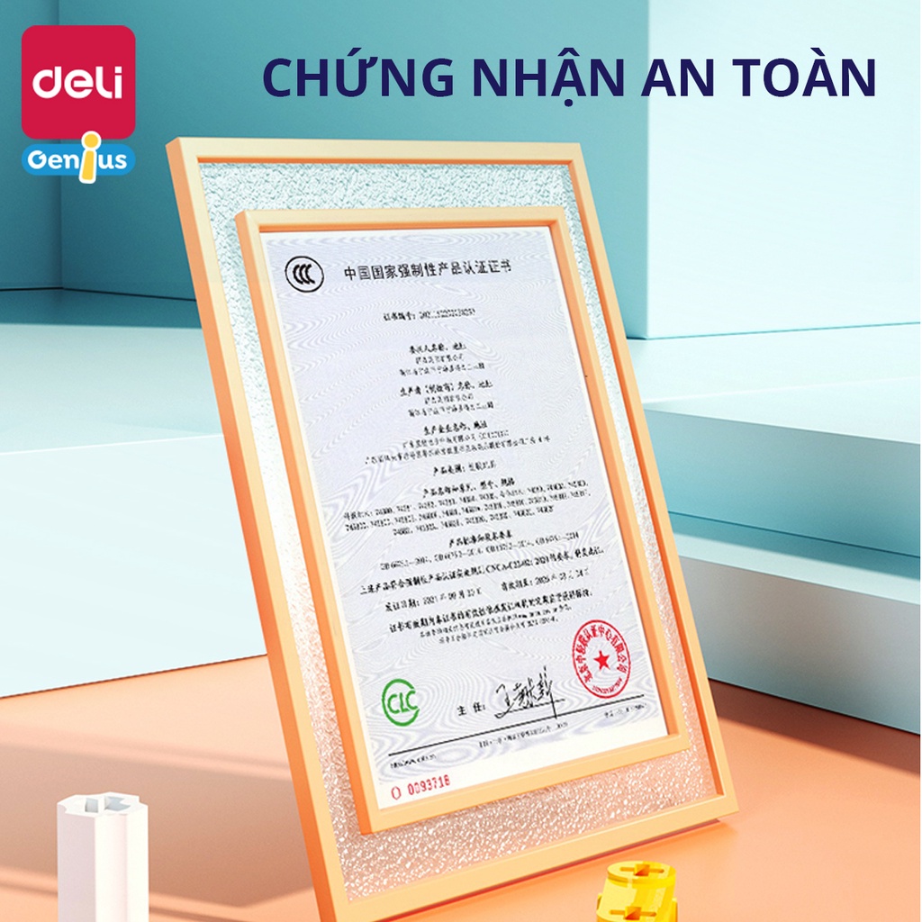 Mô Hình Lắp Ráp Lego Deli Đồ Chơi Giáo Dục An Toàn Cho Trẻ Khoa Học STEM Máy Bắn Đá, Con Quay, Máy Nâng Hạ, Cần Trục