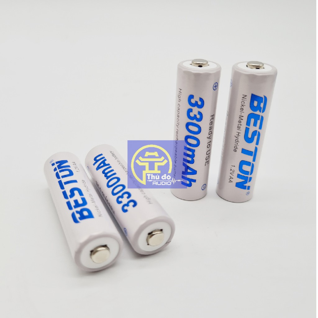 Pin sạc AA BESTON cao cấp - Pin tiểu sạc AA BESTON 3300mAh