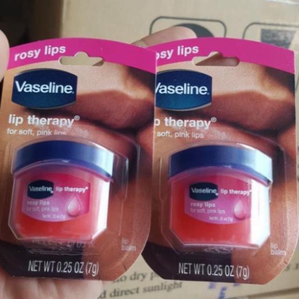 Son Dưỡng môi VASELINE 7g dạng hũ LOẠI RẺ cho KHÁCH SỈ đủ vị Siêu Thích Hot