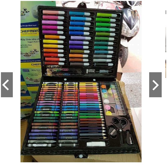 Màu vẽ 150 món cho bé cực tiện lợi