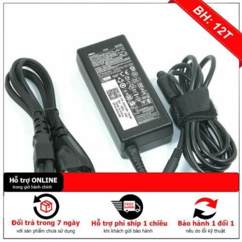 Sạc dành cho Laptop Dell chân kim nhỏ 19.5V - 4.62A- 90w