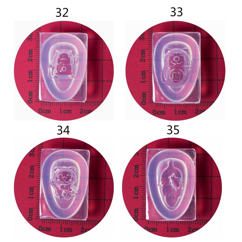 Khuôn Silicone Tạo Hình Trang Trí Móng Tay 3D DIY