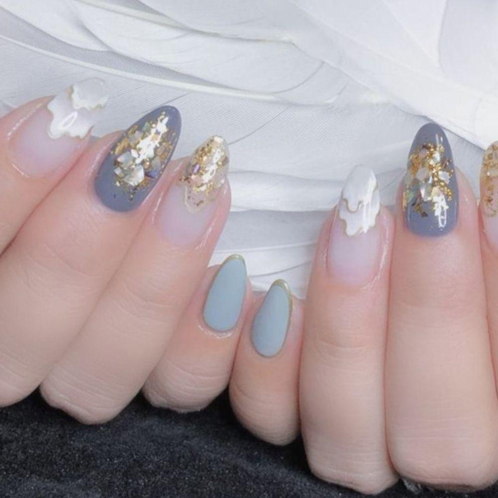 Phụ Kiện Trang Trí Móng Tay Hình Vỏ Sò Độc Đáo