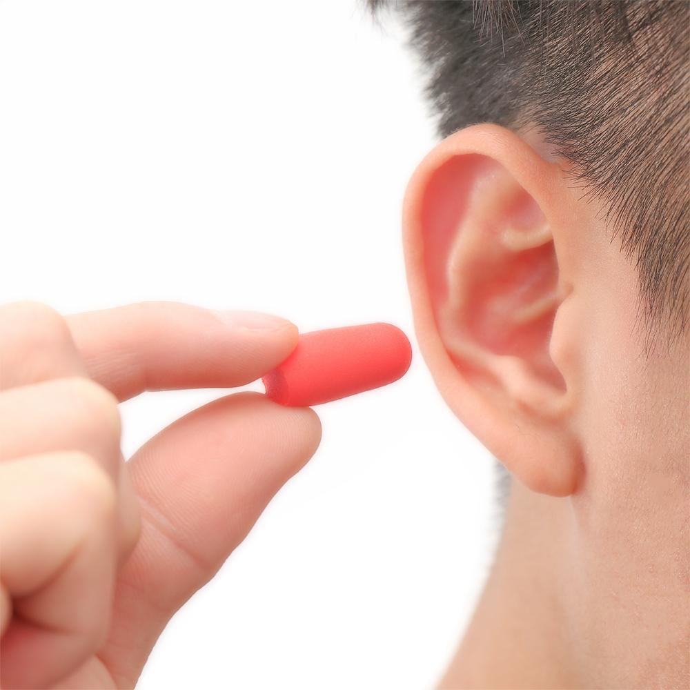 GOGOUP 10 Cặp Nút Bịt Tai Chống Ồn Màu Sắc Ngẫu Nhiên