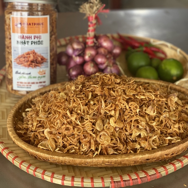 Hành phi sạch NHẬT PHÚC - Thơm, giòn, nguyên chất 100% (100g)