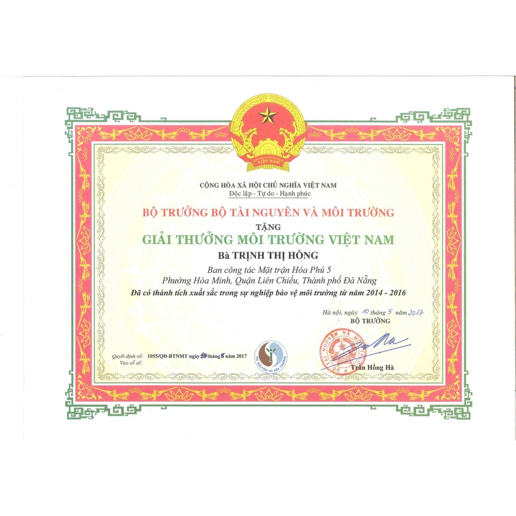 Nước Rửa Chén Sinh Học Minh Hồng 500ml - Đà Nẵng