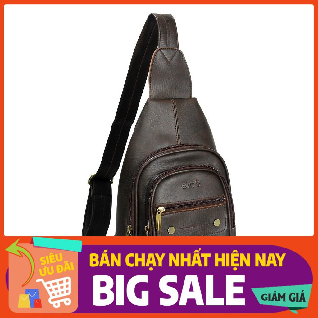 Túi da nam đeo chéo 🔥✔️ FREESHIP✔️🔥CNTS unisex TCU11 nhiều màu phong cách hàn quốc