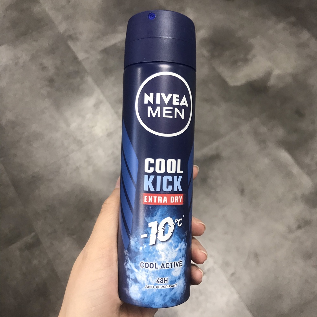 Xịt khử mùi nam NIVEA Men - sịt khử mùi nam nivea -Xịt toàn thân nam 150ml