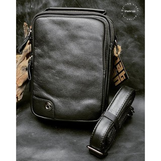 Túi đeo chéo / Cặp đựng tài liệu [BẢO HÀNH TRỌN ĐỜI] Hàng Đẹp Gạt Tàn Store / Cam Kết Da Bò Thật 100% - IPMN166