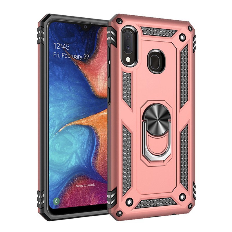 Ốp điện thoại có giá đỡ dạng nhẫn đeo móc ngón tay từ tính Samsung Galaxy Jean 2 / Wide 4