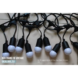 Bộ 50 bóng đèn led 1W - Đui E27