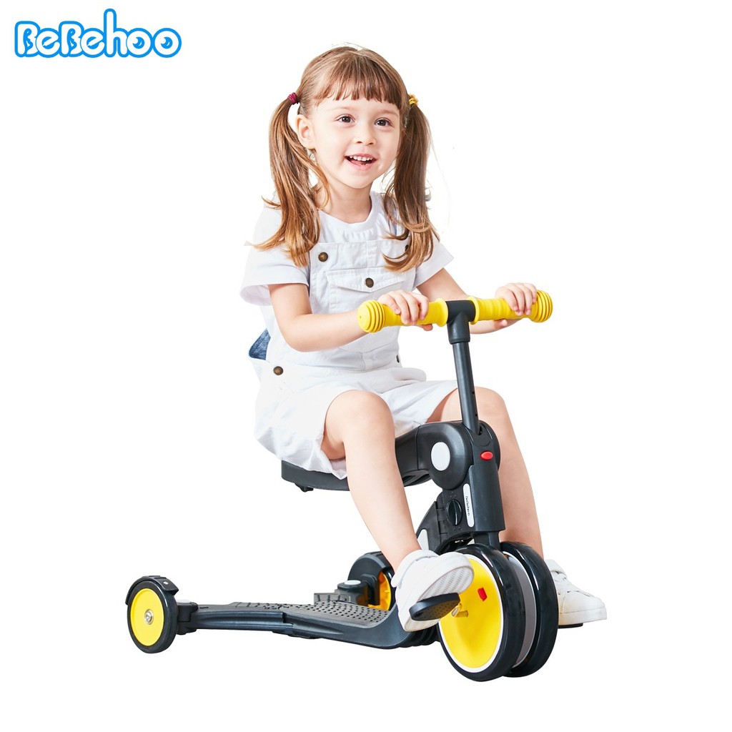 ♂﹊của xe trượt trẻ em 5 trong một bebehoo thăng bằng 1-3-6 tuổi ba bánh đẩy bé