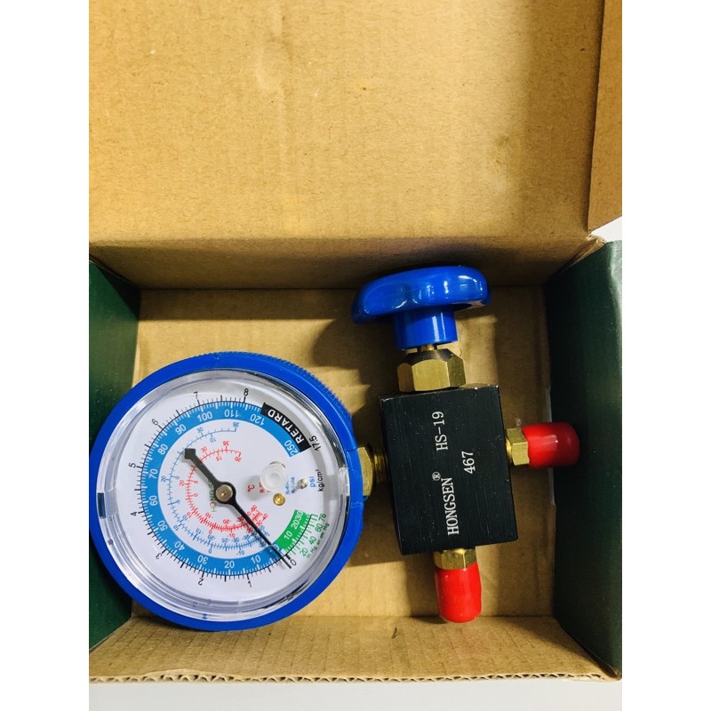 Đồng hồ gas đơn hạ áp - hàng Hongsen