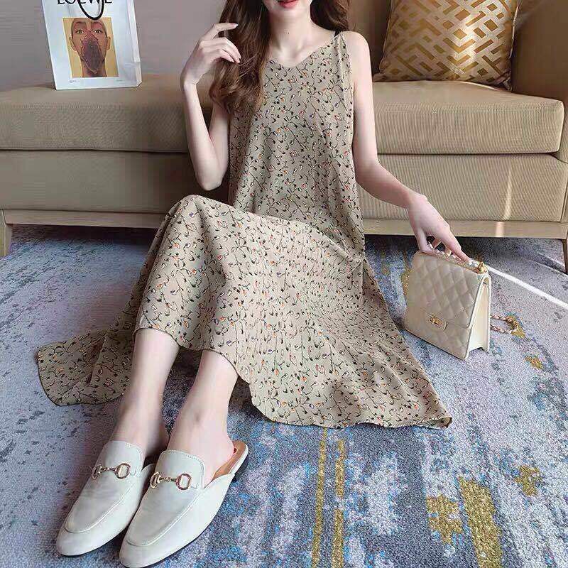 ⭐0412⭐ New loose French dress with flower skirt | BigBuy360 - bigbuy360.vn