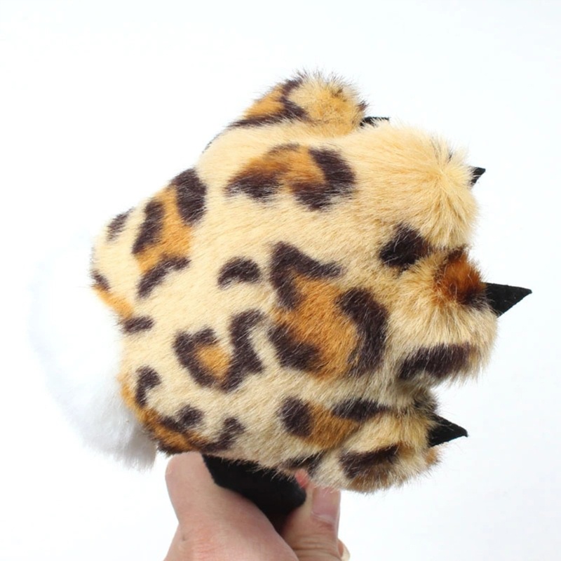 Flgo Băng Đô Mềm Mại Họa Tiết Da Báo Dùng Hóa Trang Sáng Tạo