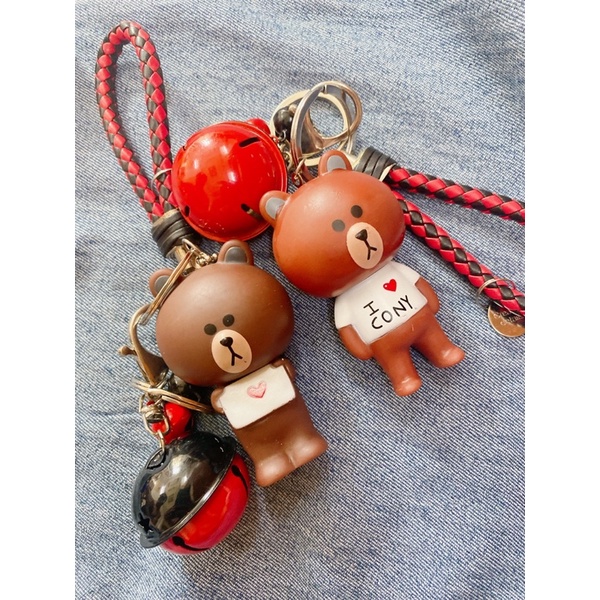 Móc Khoá Gấu Brown-Cony-Kakaotalk