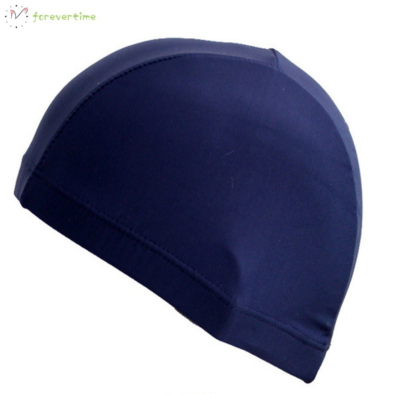 #mũ# Easy Fit Adult Swimming Hat Cap Swim Men Women Unisex Nylon Spandex Fabric New