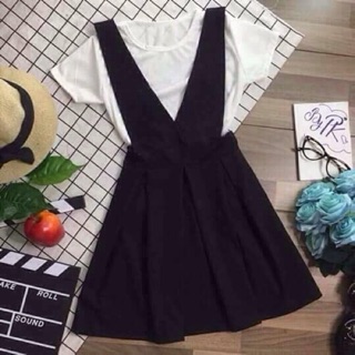 Set áo kèm váy yếm