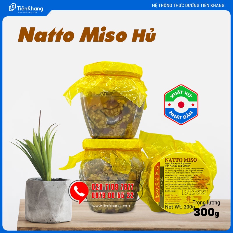 Natto Miso – Đậu tương lên men – Món đậu tương lên men siêu tốt cho sức khỏe