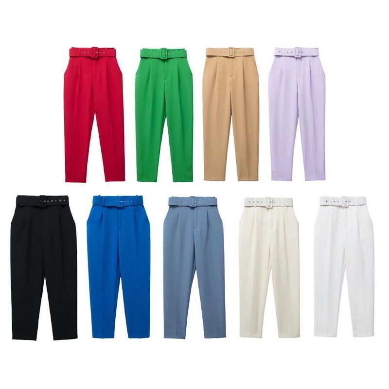 QUẦN BAGGY KÈM NỊT NHIỀU MÀU ZR XUẤT XỊN