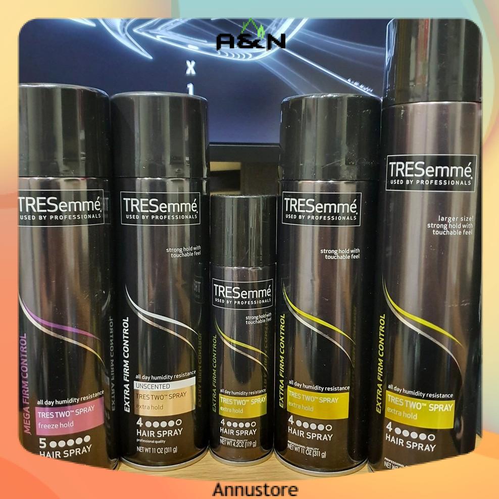 Keo xịt giữ nếp tóc Tresemme TRES Two Extra Hold