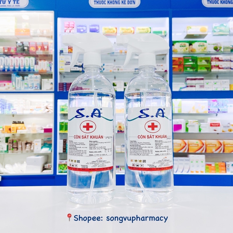 Cồn y tế 70-90 độ 500ml Sát khuẩn, tiệt trùng