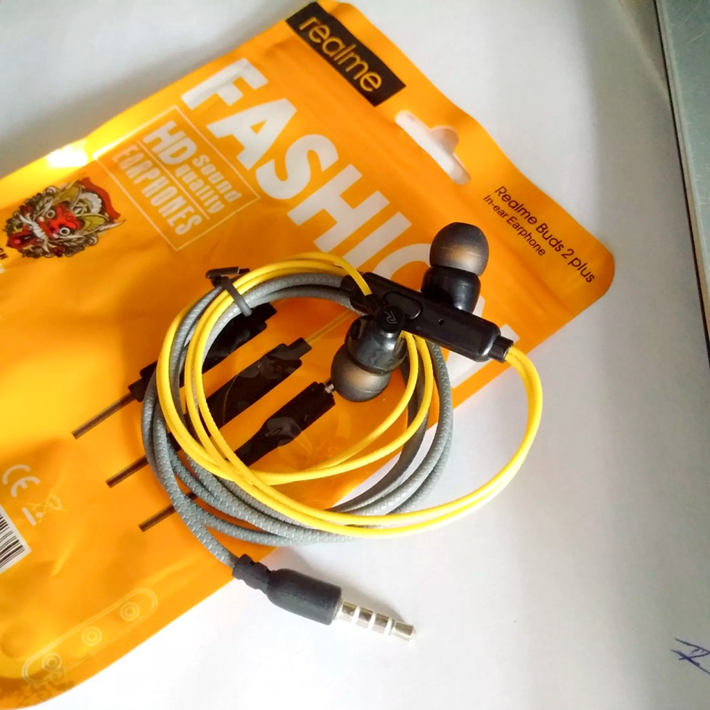 Tai nghe In-ear Realme Buds 2 Plus Jack cắm 3.5 Cho Điện Thoại