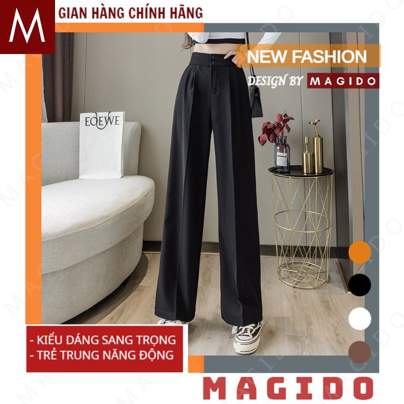 (QUÀ TẶNG LÀ SỮA TẮM NHA) quần ống rộng nữ 💚quần tây nữ công sở -phong cách thời trang hàn quốc, VITECH, MAGIDO | BigBuy360 - bigbuy360.vn