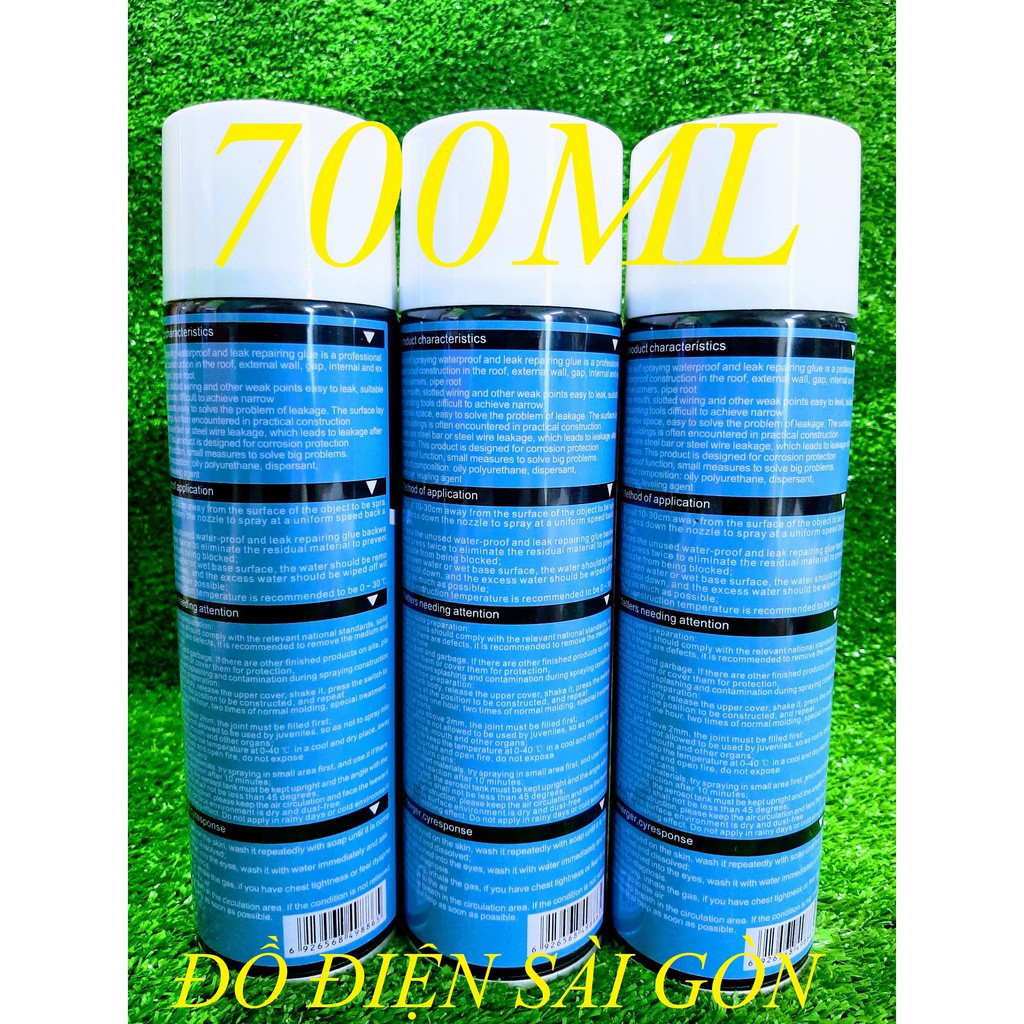 DEWEI Chai Xịt Chống Thấm Chống Dột Chuyên Dụng 700ml Chống Thấm Mái/Tường/Kim Loại Bảo Vệ Cho Ngôi Nhà Của Bạn