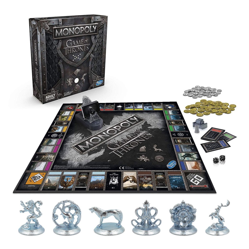 BỘ BOARD GAME MONOPOLY PHIÊN BẢN GAME OF THRONES