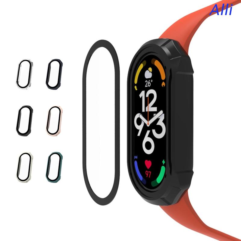 Bộ Ốp Bảo Vệ Toàn Màn Hình + Kính Cường Lực 2 Trong 1 Cho Xiaomi Mi Ban