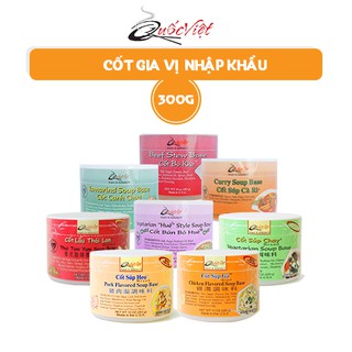 Gia Vị Nấu Bò Kho Cốt Quốc Việt 300g - Nhập Khẩu USA(Canh Chua, Súp Cà Ri, Lẩu Thái, Bún Bò Huế Chay, Súp Chay, Súp Heo)