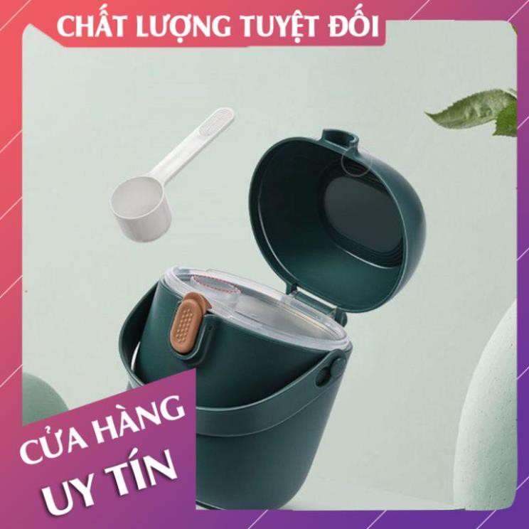 [Hàng loại 1 - mẫu to] Hộp đựng sữa, hộp chia sữa, đồ ăn cho bé mang ra ngoài 280ml  - LanChiMart