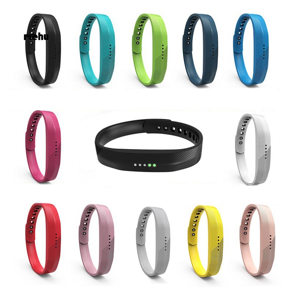 Dây Đeo Silicone Thay Thế Cho Đồng Hồ Thông Minh Fitbit Flex2