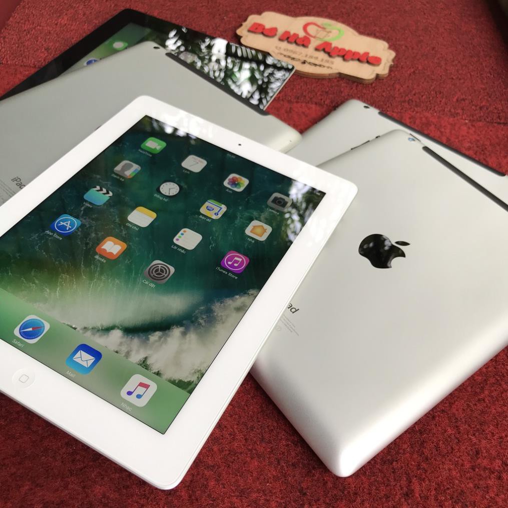 [gkham  ]Máy Tính Bảng iPad 4 - 16/ 32/ 64Gb (Wifi + 4G) (Likenew 99%) - Full Phụ Kiện - BH 6 tháng*NK032